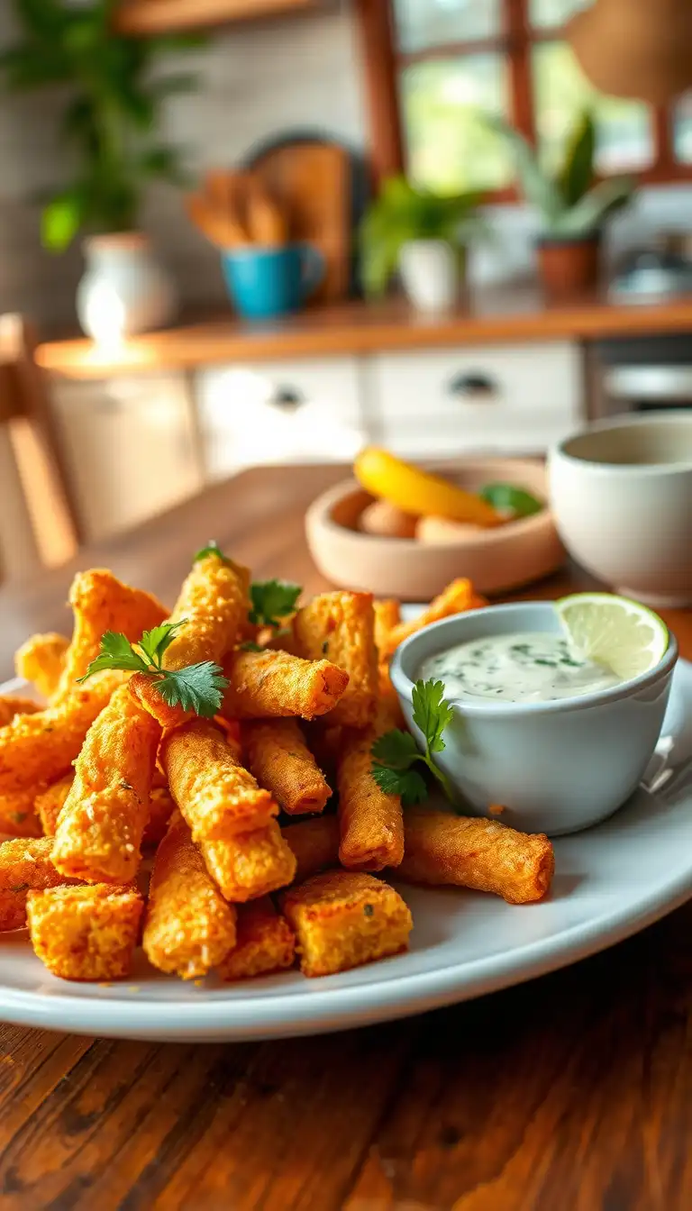 Ingredients for Pollo Tropical Fried Yuca Recipe