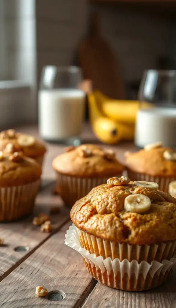 Ingredients for the Best Banana Muffin Recipe