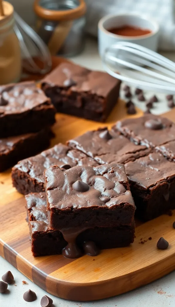 Ingredients for the Best Brownies Recipe Homemade