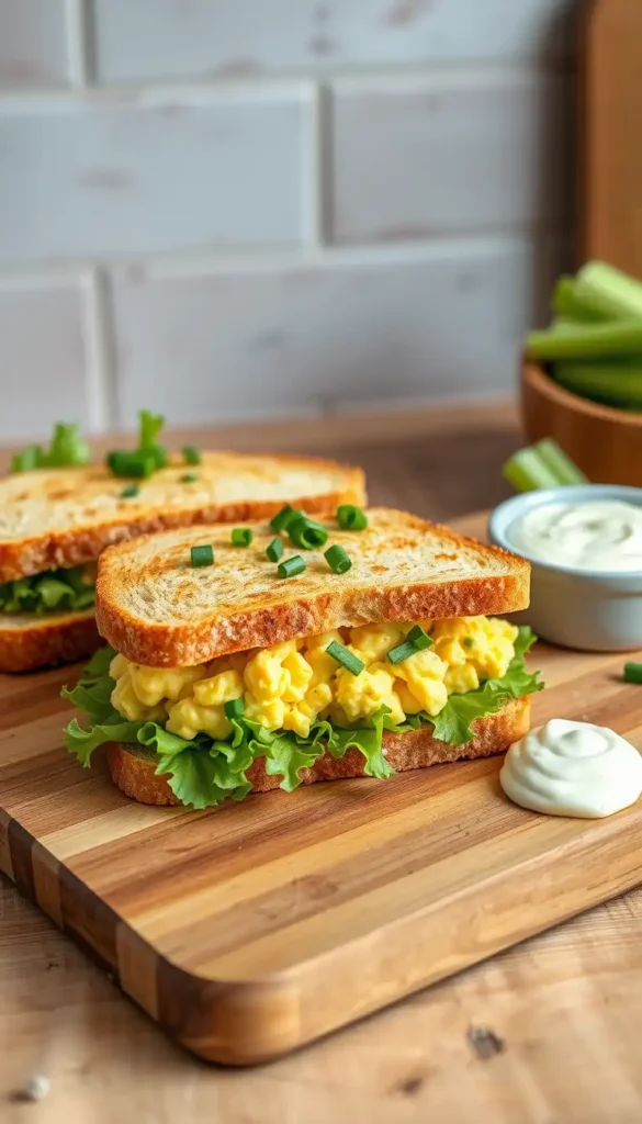 Ingredients for the Best Egg Salad Sandwich Recipe