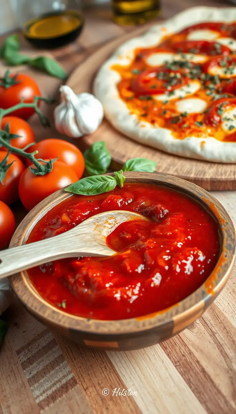 Ingredients for the Best Pizza Sauce Recipe