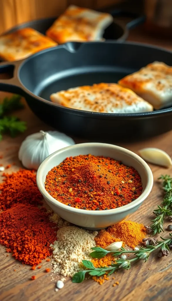 Ingredients for the Perfect Blackened Seasoning Recipe