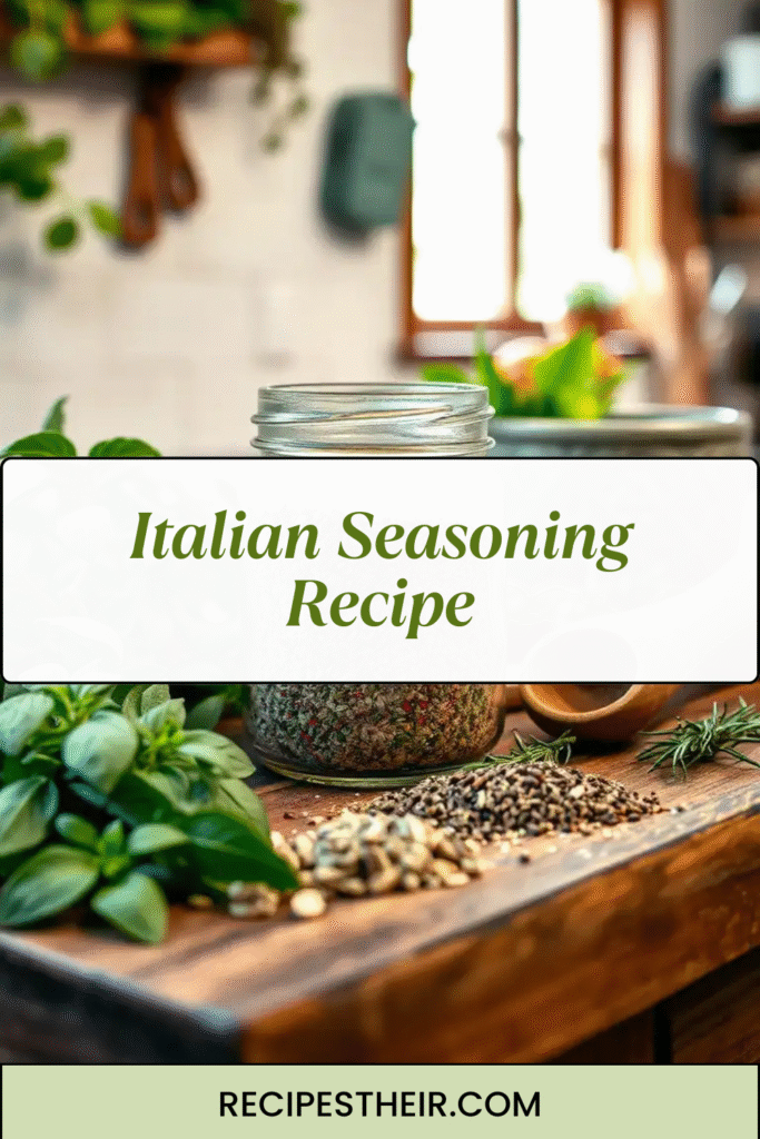 Italian Seasoning Recipe
