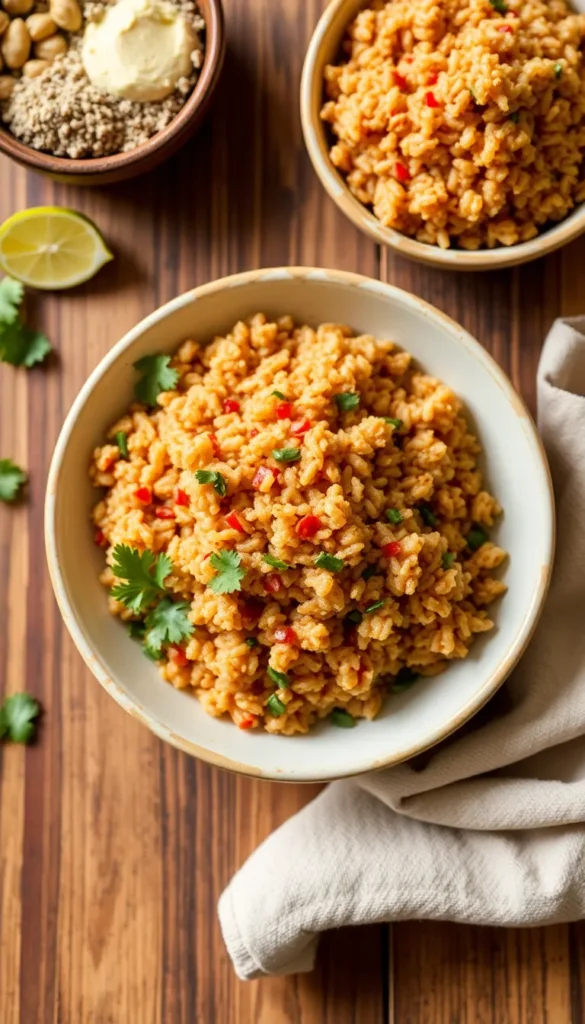 Moroccan Spiced Brown Rice