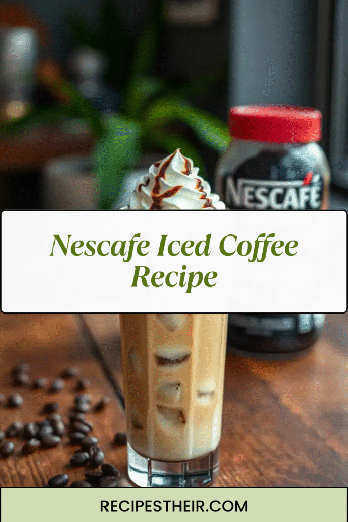 Nescafe Iced Coffee Recipe