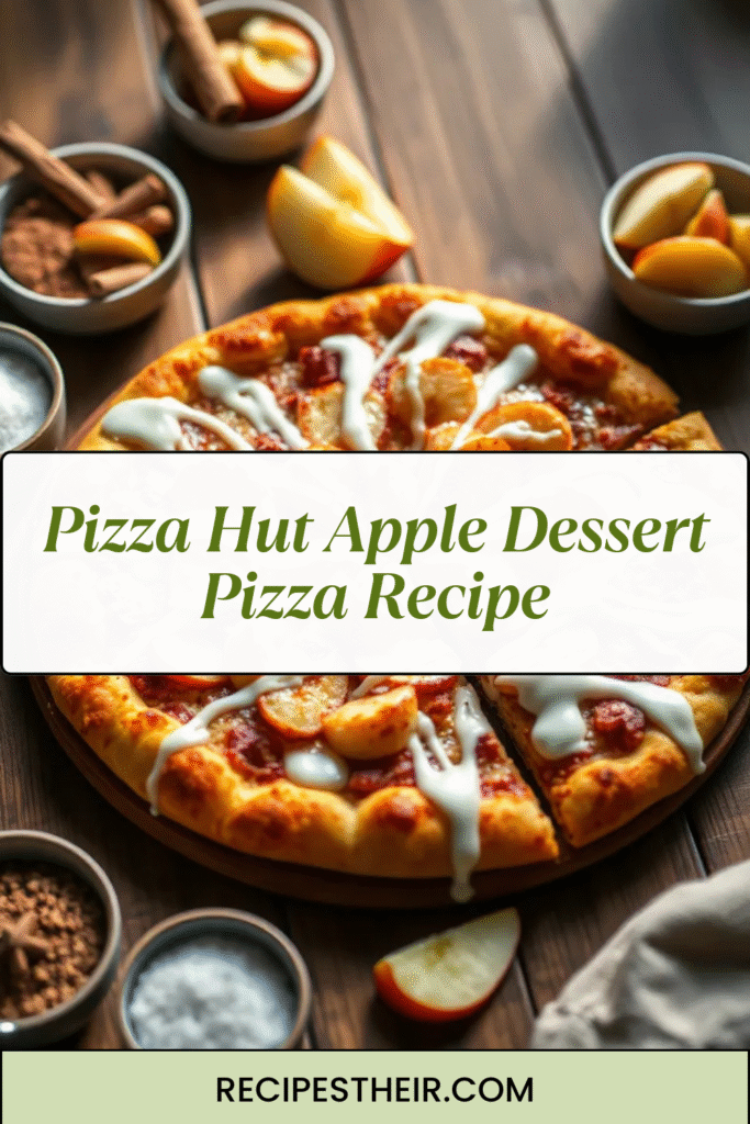 Pizza Hut Apple Dessert Pizza Recipe