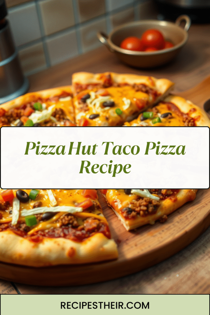 Pizza Hut Taco Pizza Recipe