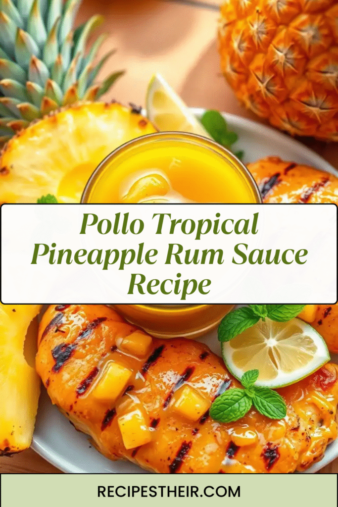 Pollo Tropical Pineapple Rum Sauce Recipe