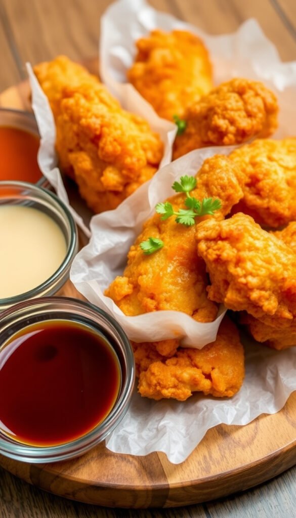 Rice Paper Fried Chicken