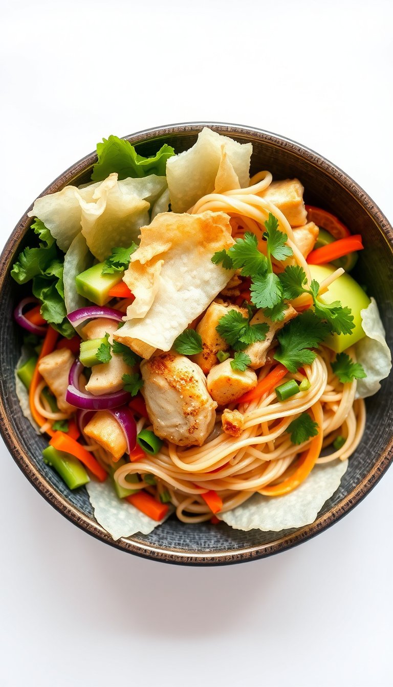 Rice Paper Spring Roll Bowls