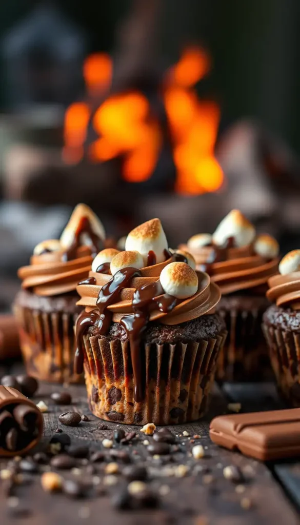 S’mores Cupcakes