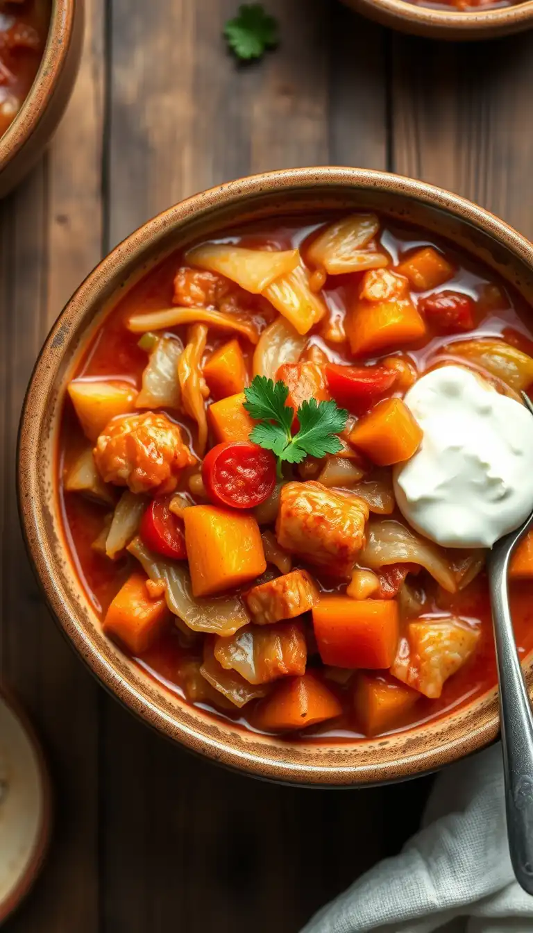 Step-by-Step Cabbage Goulash Recipe