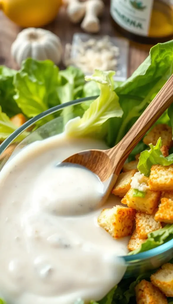 Step-by-Step Caesar Dressing Recipe