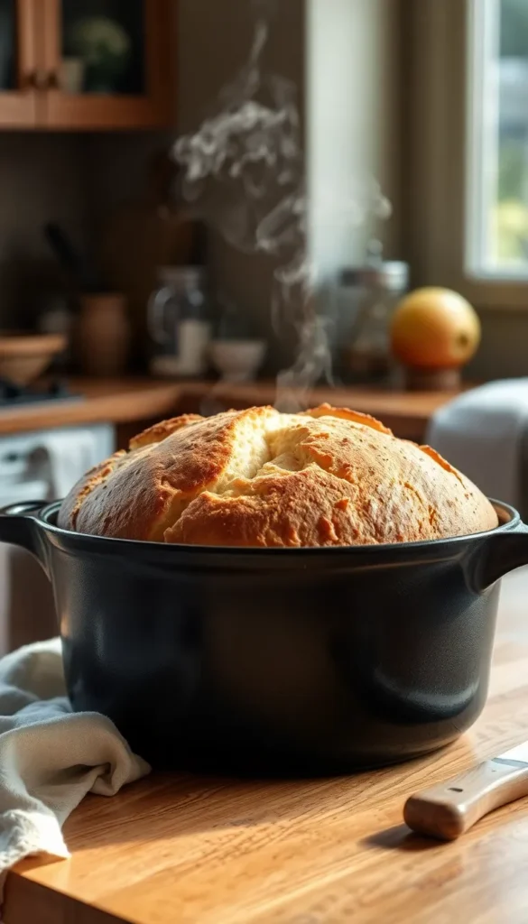 Step-by-Step No Knead Bread Dutch Oven Recipe