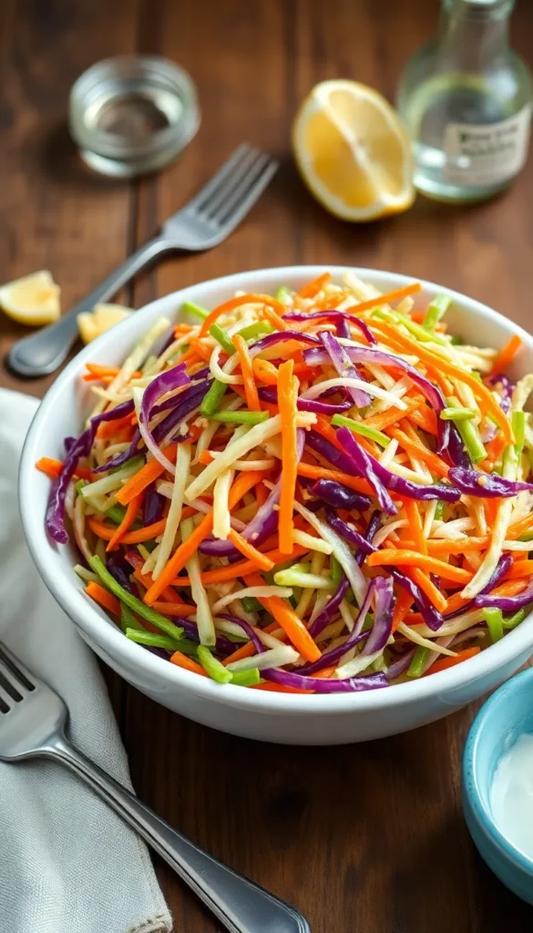 Step-by-Step Recipe - How to Make Vinegar Coleslaw No Mayo