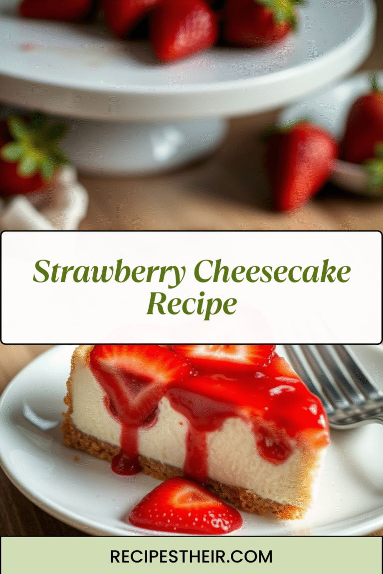 Strawberry Cheesecake Recipe