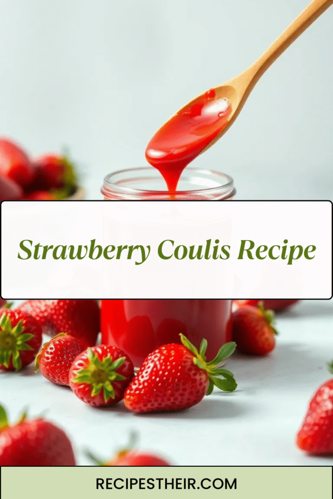 Strawberry Coulis Recipe