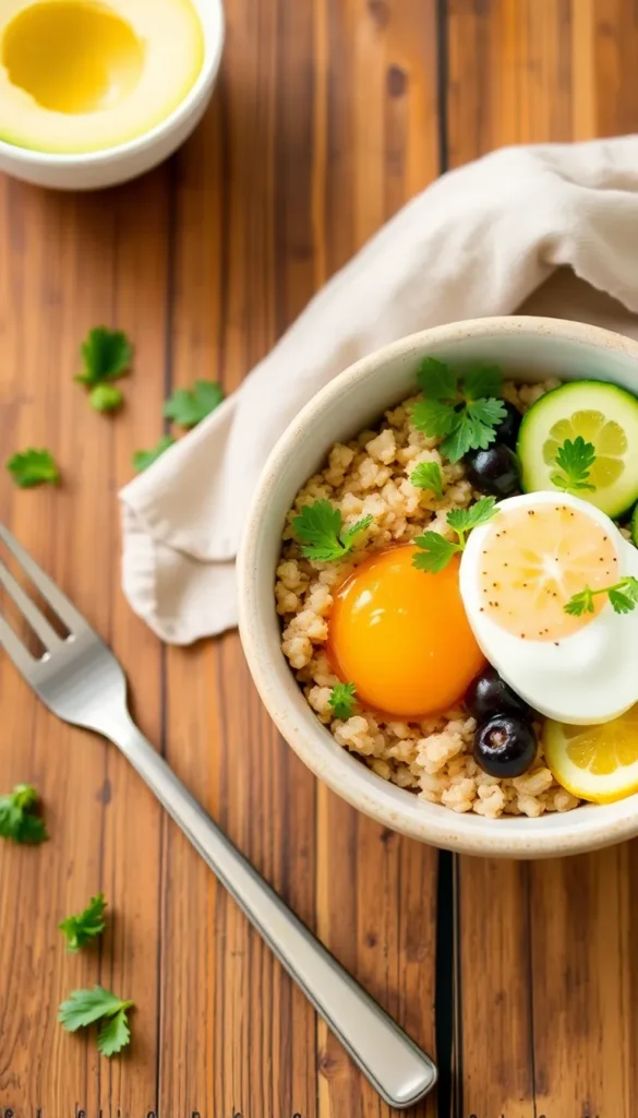 Sweet Breakfast Brown Rice Bowl