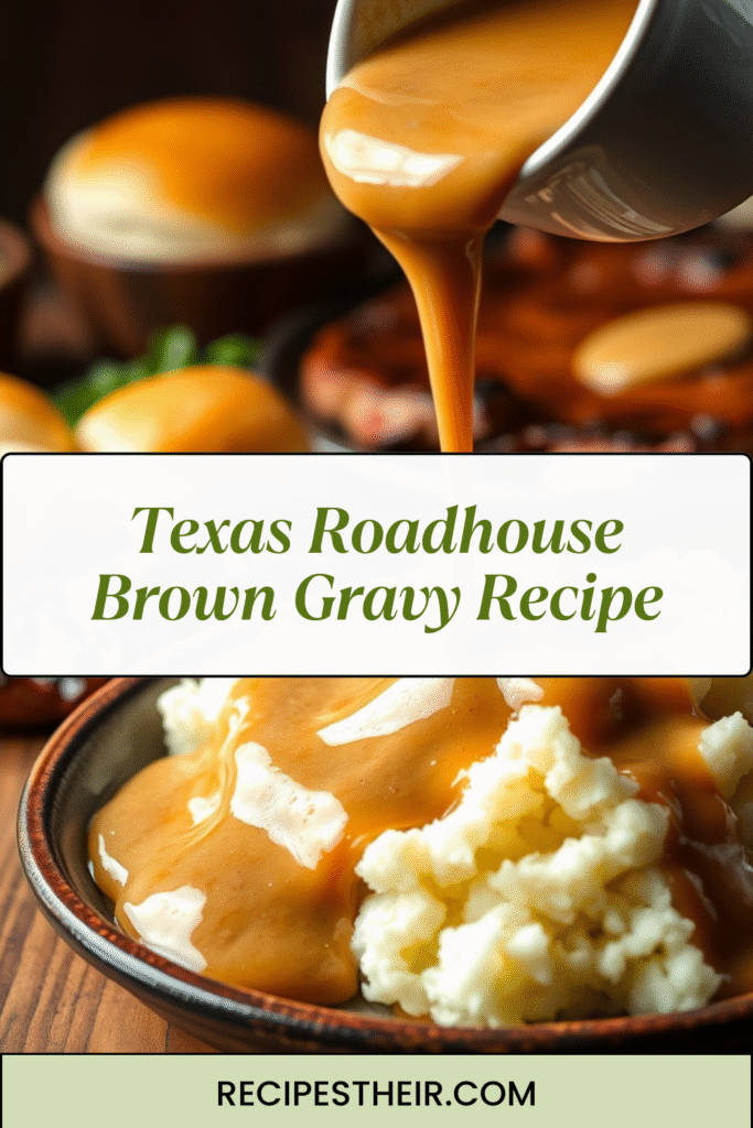 Texas Roadhouse Brown Gravy Recipe