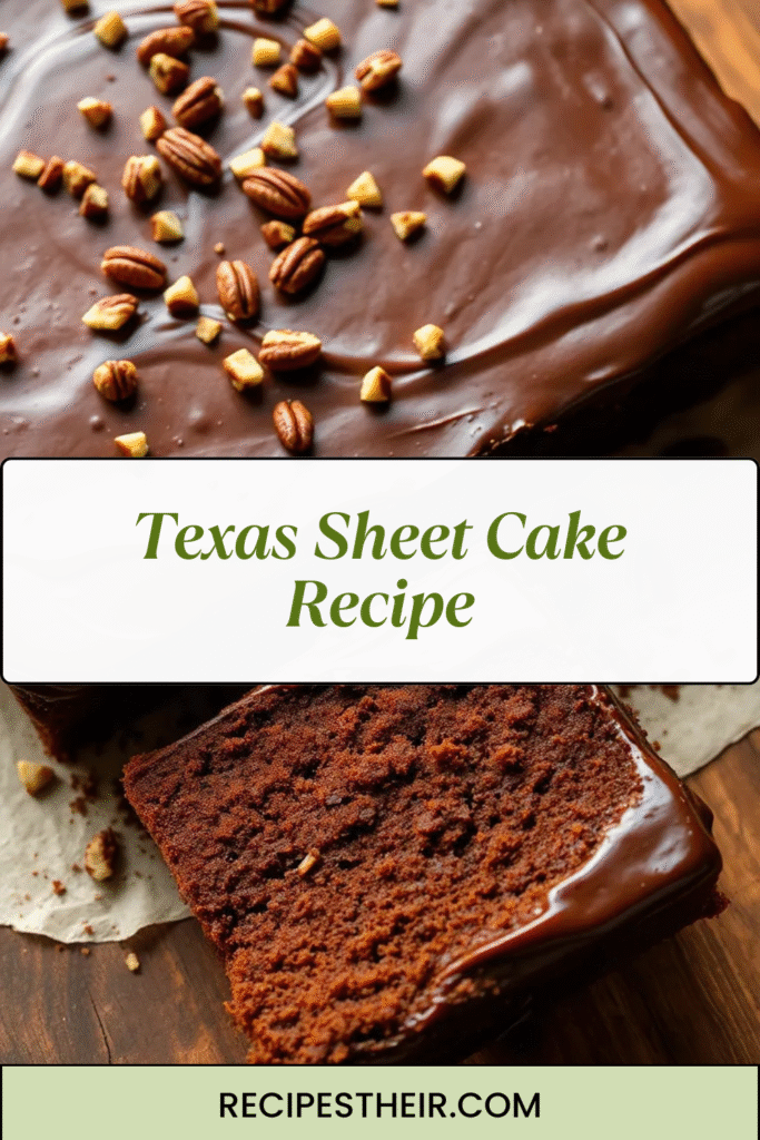 Texas Sheet Cake Recipe