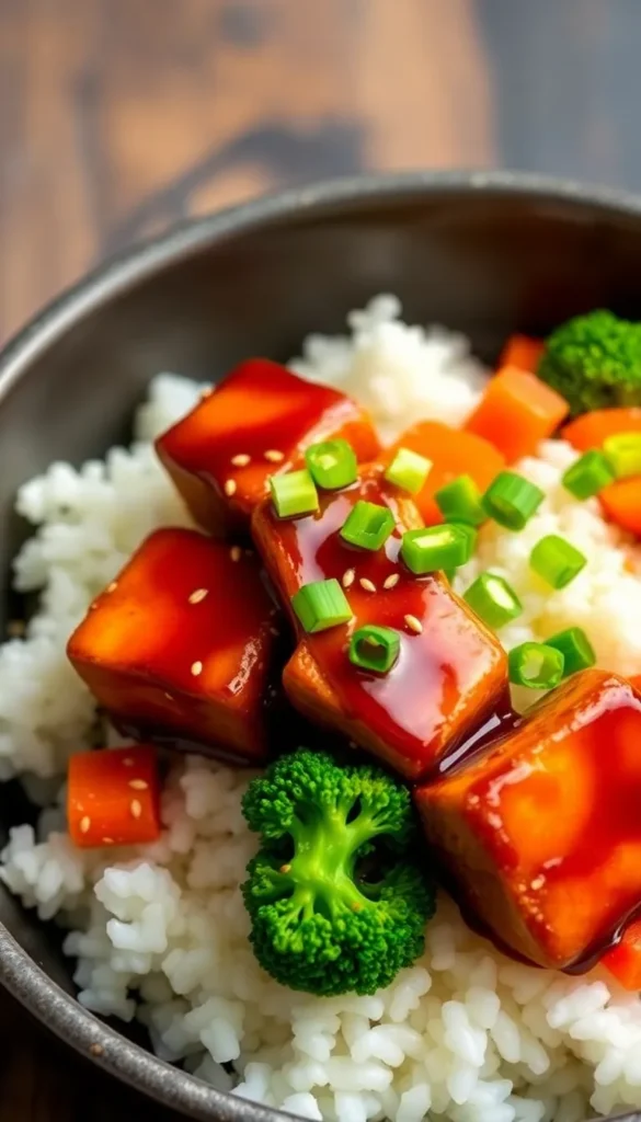Tofu Teriyaki Bowl