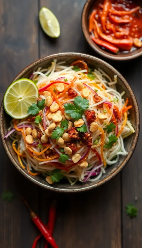 Vietnamese Rice Paper Salad