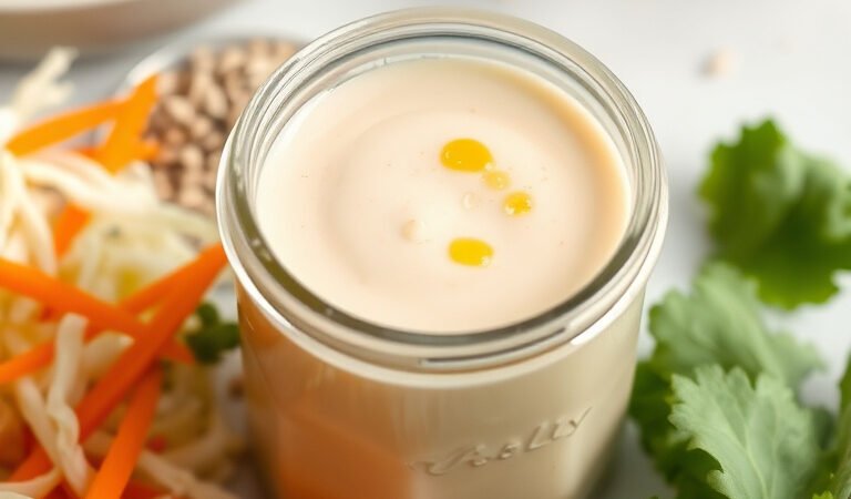 Creamy Asian Salad Dressing Recipe