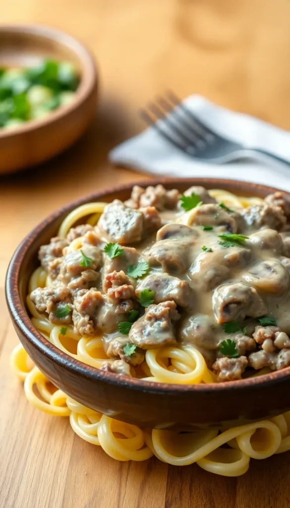 Why You’ll Love This Ground Beef Stroganoff Recipe