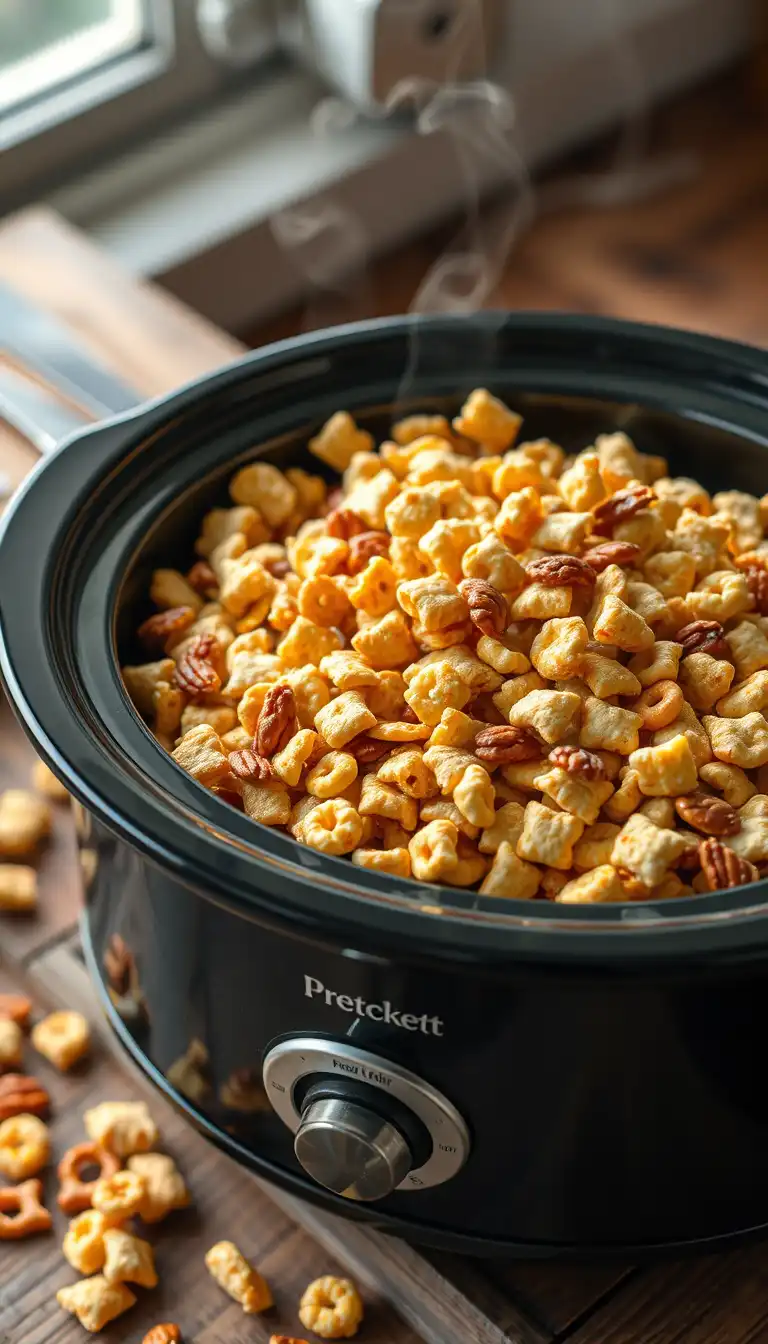 32 Slow Cooker Chex Mix Recipes (Easy, Flavor-Packed, and Crowd-Pleasing)