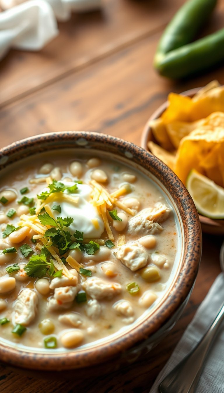 White Chicken Chili Recipe: A Delicious and Easy Comfort Food