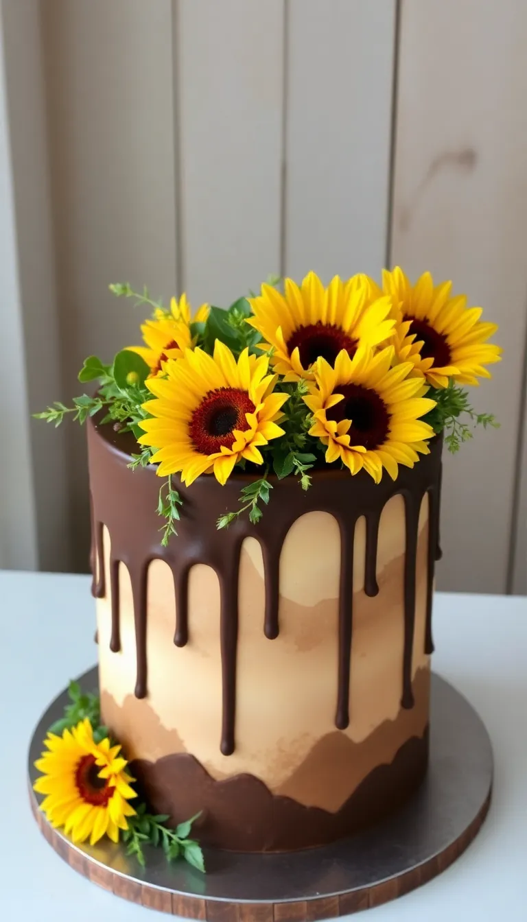 65 Sunflower Wedding Cake Ideas – Beautiful, Creative & Inspiring Designs