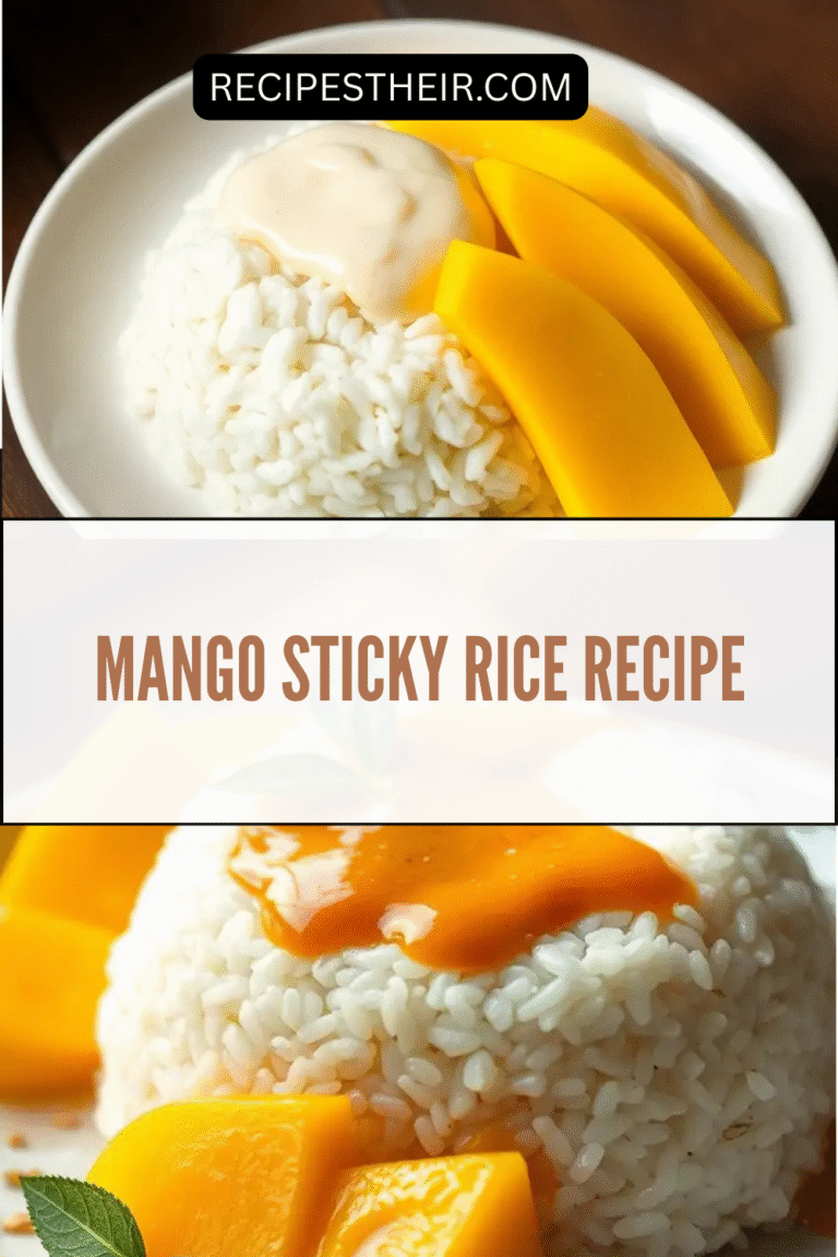 Mango Sticky Rice Recipe: The Ultimate Thai Dessert to Try at Home ...