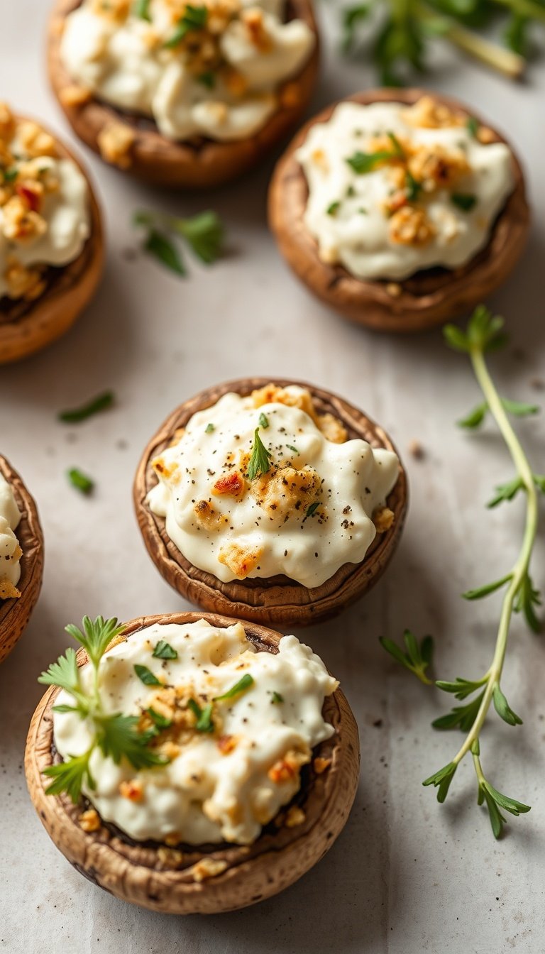 Stuffed Mushrooms with Cream Cheese: The Ultimate Creamy Appetizer Recipe Guide