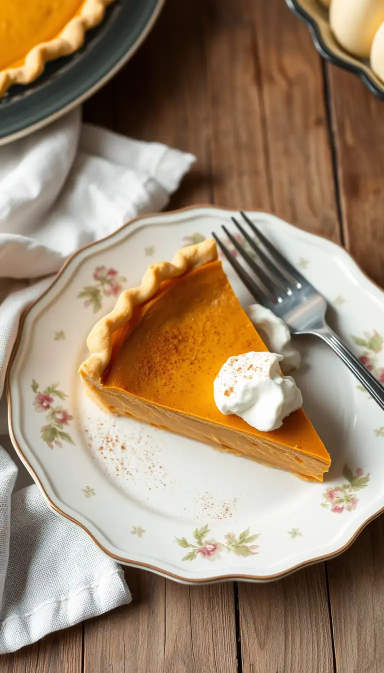 Crustless Pumpkin Pie – A Deliciously Easy Twist on a Classic Favorite