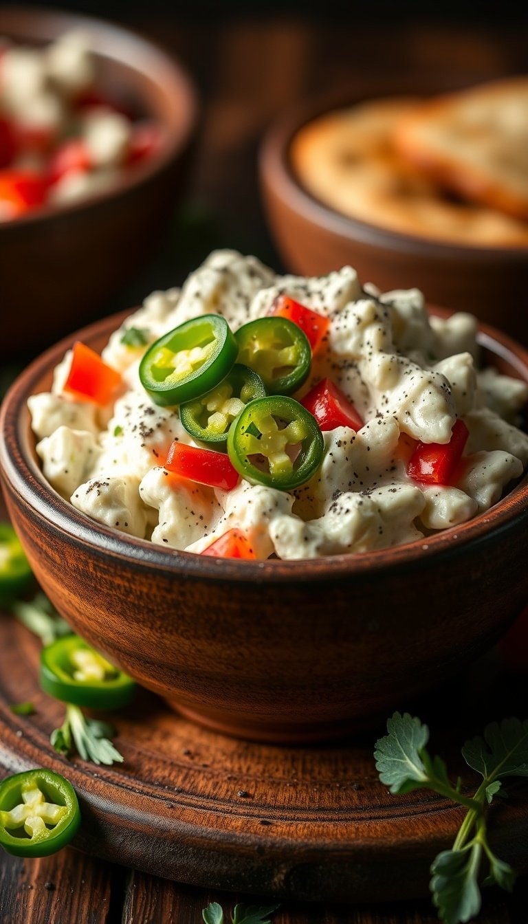 Jalapeno Popper Cucumber Salad (Creamy, Spicy & Refreshingly Crunchy)