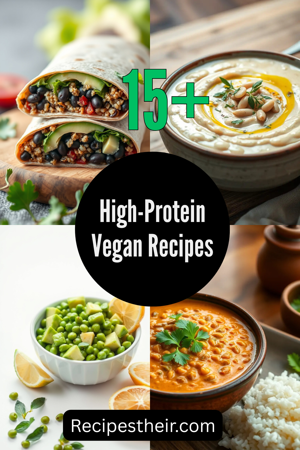 16 High-Protein Vegan Recipes (Healthy, Delicious & Easy to Make ...