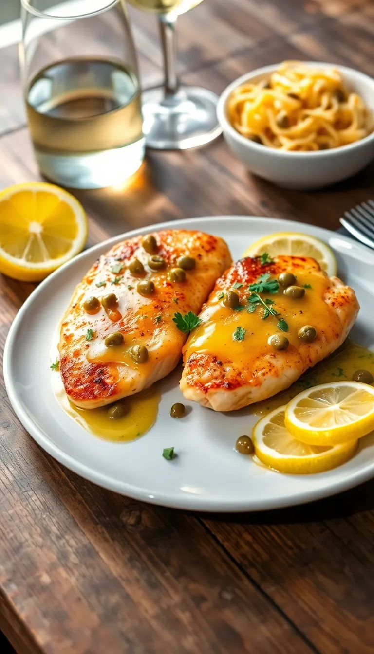 Chicken Piccata with Lemon Sauce Recipe: A Deliciously Tangy Classic