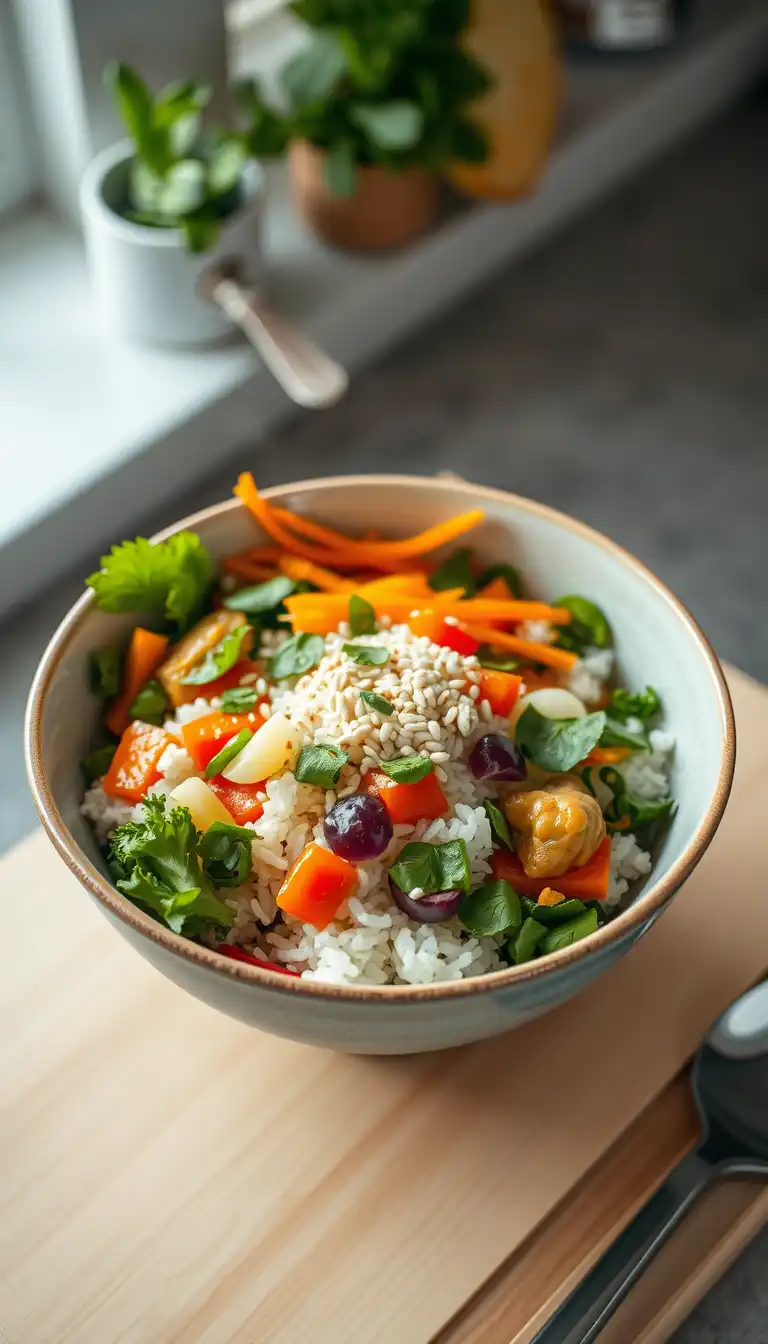 Simple Vegan Lunches with 5 Ingredients