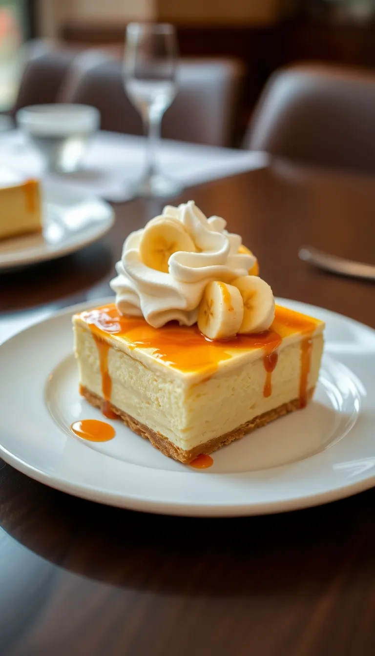 Creamy Banana Pudding Cheesecake Bars Recipe