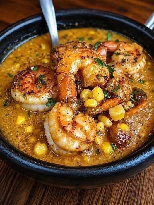 New Orleans Shrimp and Corn Bisque