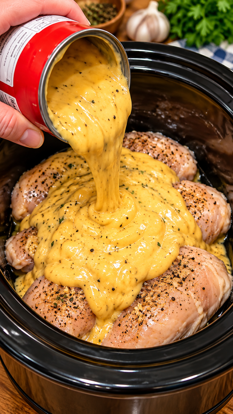 Slow Cooker Creamy Chicken