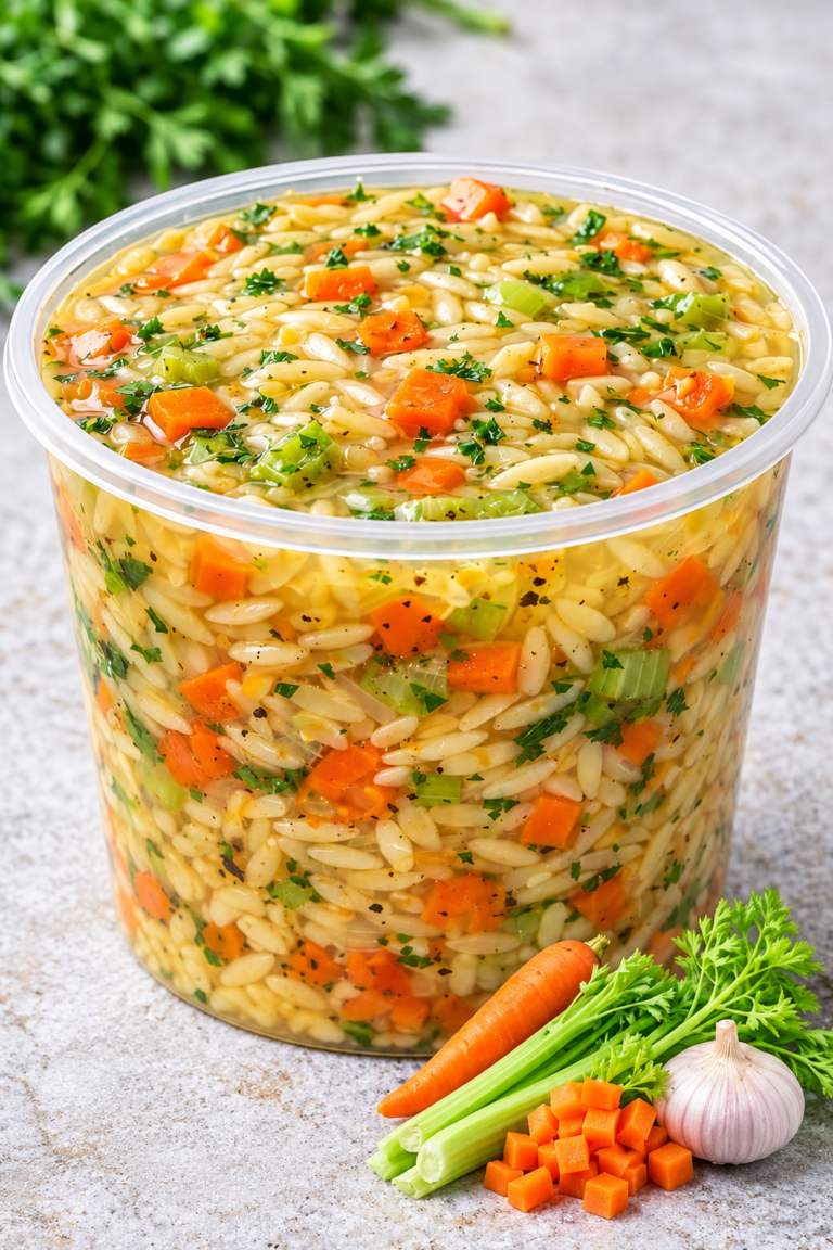 Orzo Soup Family Favourite