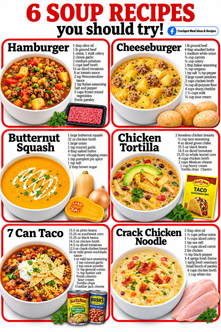 6 Soup Recipes