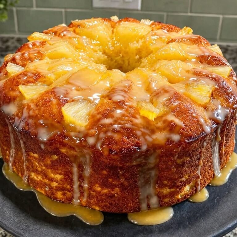 Pineapple Pound Cake – Moist, Buttery & Delicious Homemade Pineapple Cake
