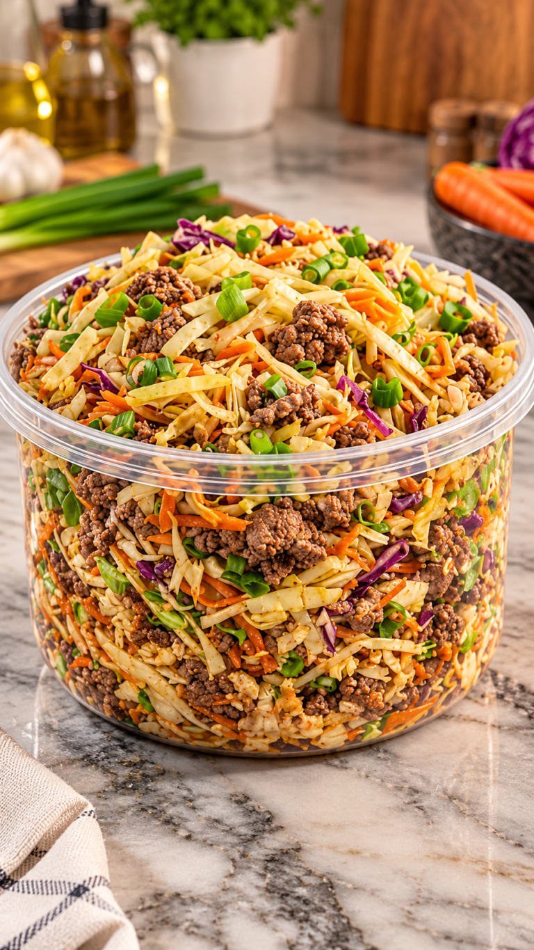 Egg Roll in a Bowl – Easy, Healthy & Flavorful One-Pan Dinner Recipe