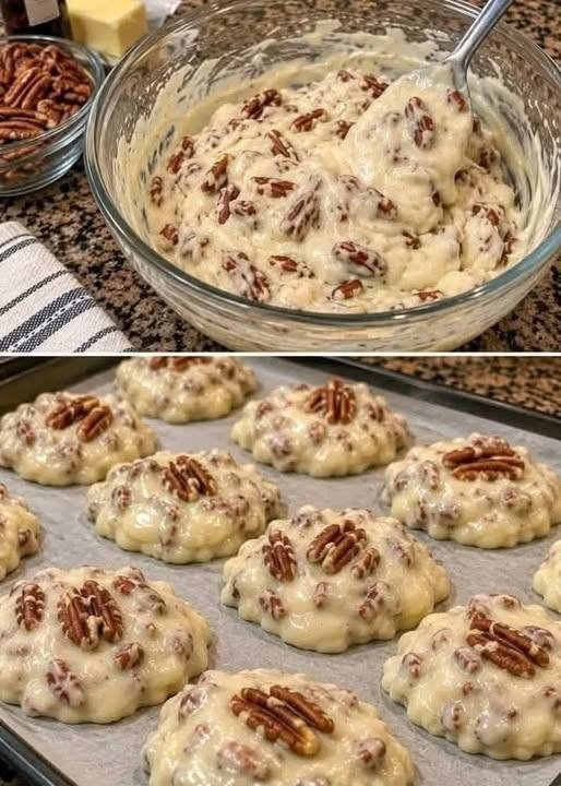 Butter Pecan Cream Cheese Cookies – Soft, Buttery & Delicious Homemade Treats