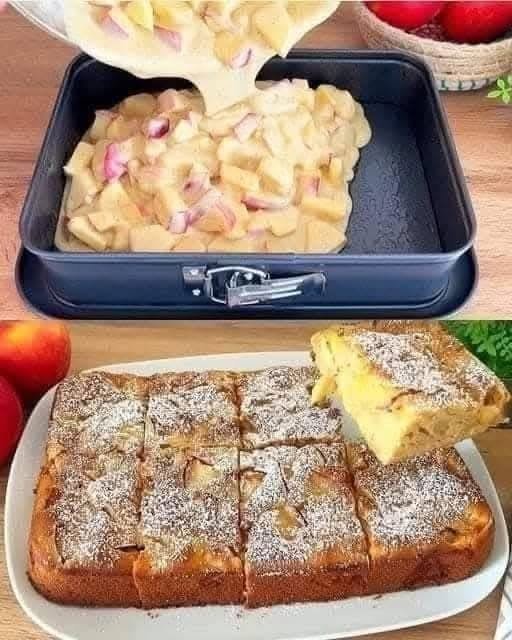 Melt-in-Your-Mouth Apple Pie Cake