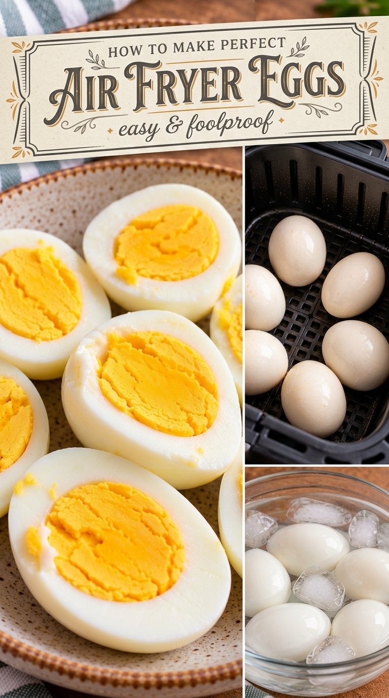 Air Fryer Hard-Boiled Eggs