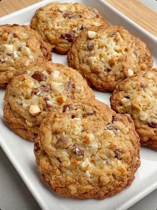 Chocolate Chip Pecan Cookies with toasted pecans, melty chocolate chips, crisp golden edges, and soft chewy centers