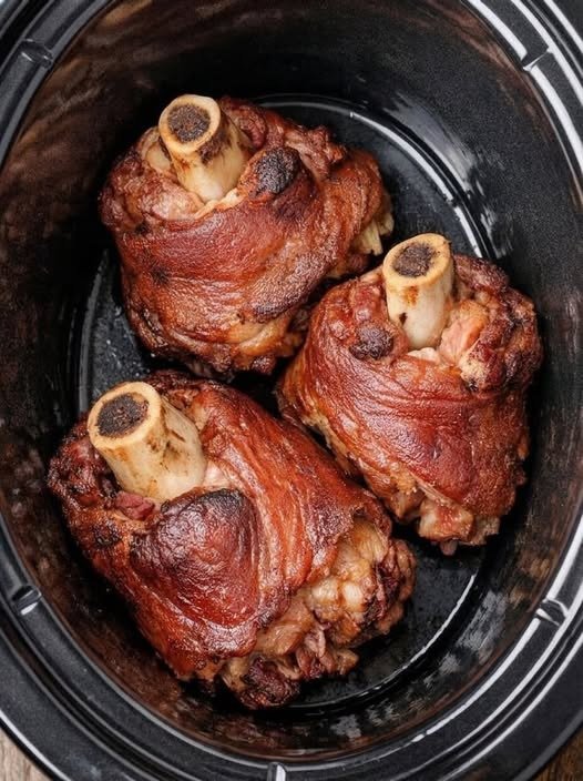 Slow Cooker Smoked Ham Hocks